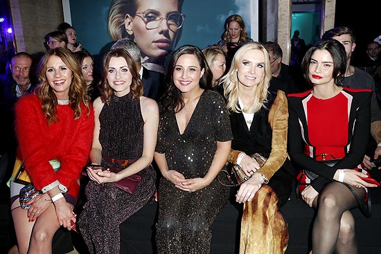 Mareile Hoeppner, Bella Lesnik, Nina Moghaddam, Vanessa Birkenstock und Shermine Shahrivar  bei der "RODENSTOCK Eye Wear Show" am 24.01.2019 im Isarforum (Photo by Franziska Krug/Getty Images für Rodenstock)